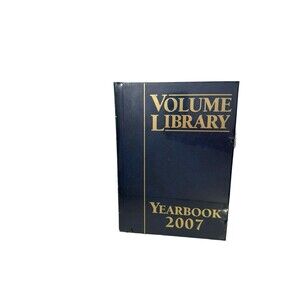 Volume Library Yearbook 2007 Southwestern Book Year In Brief New with flaws